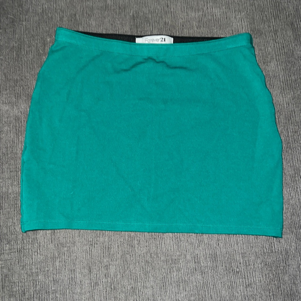Green Tight Tube Skirt
